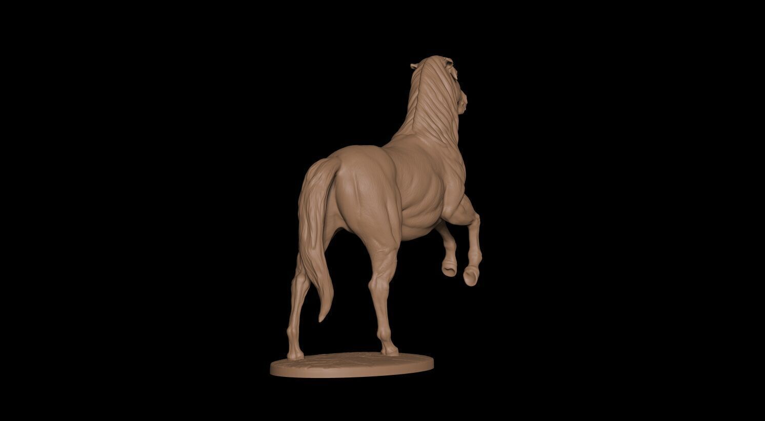 Caballo 3D print model_2