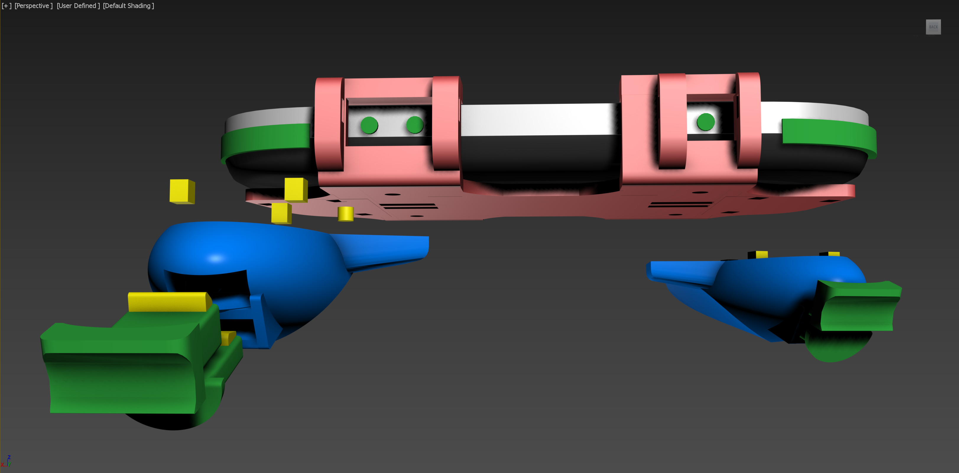 Sony Playstation Vita 1000 OLED Triggers 3D print model_21