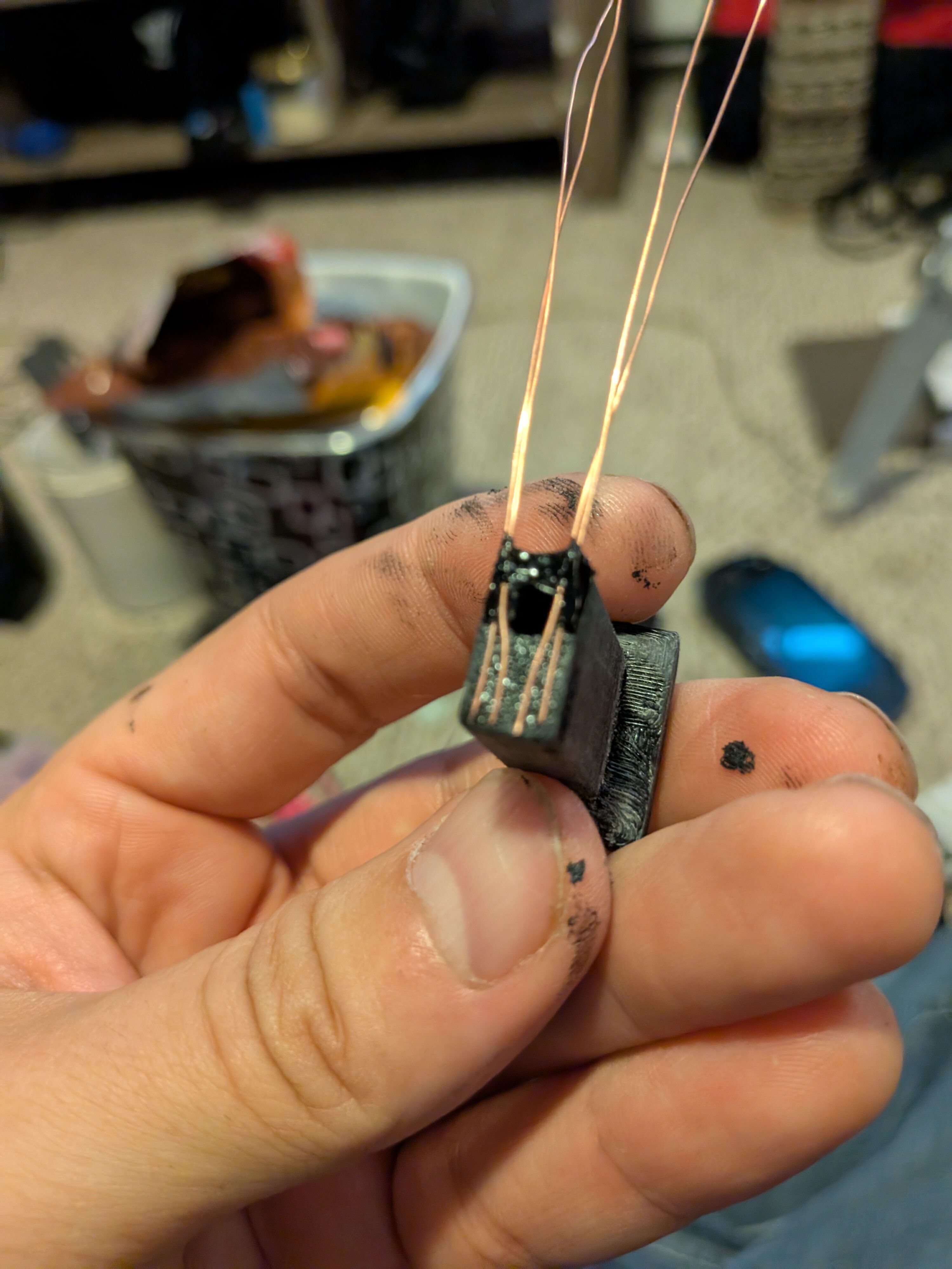 Sony Playstation Vita 1000 OLED Triggers 3D print model_4