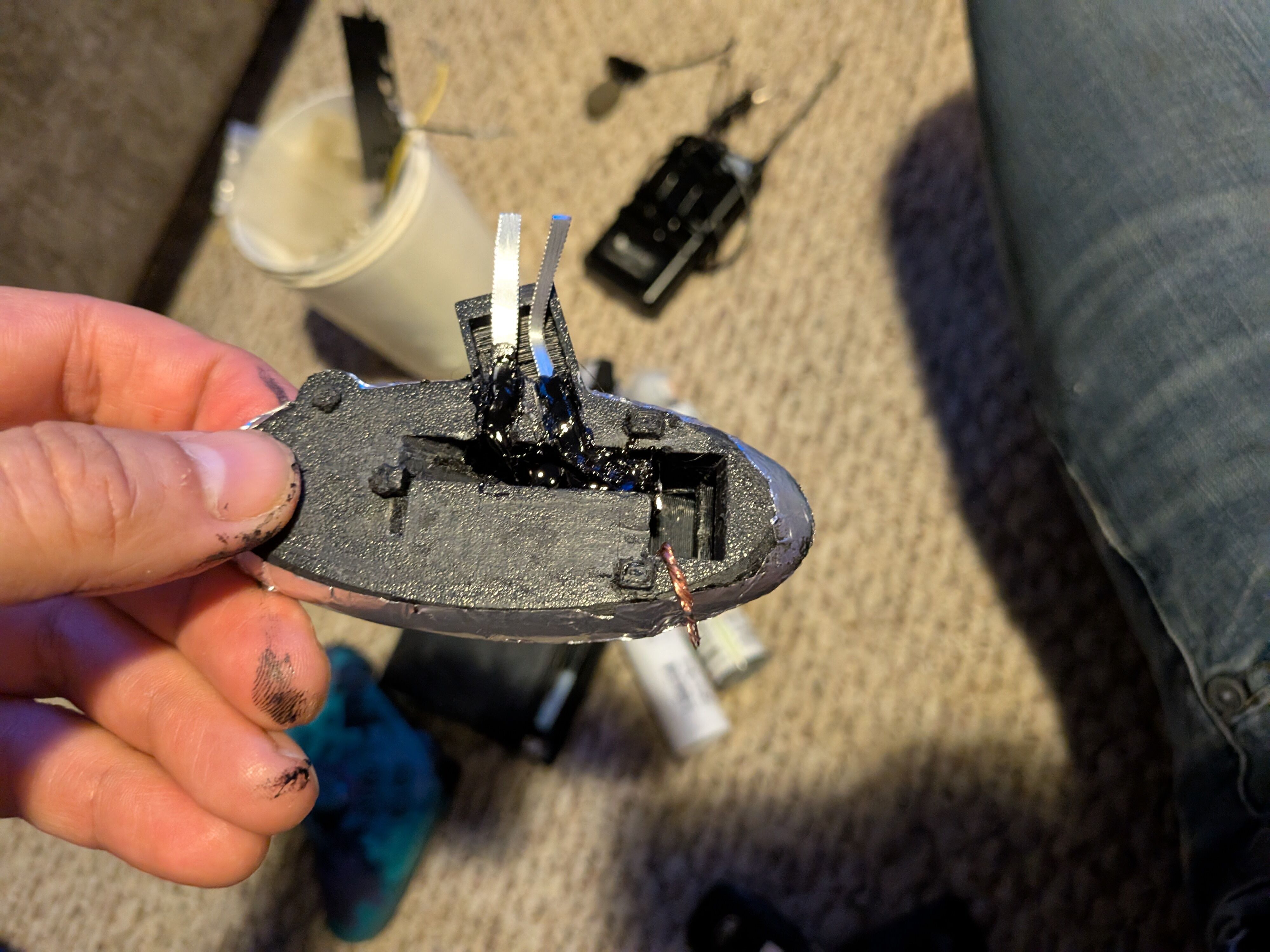 Sony Playstation Vita 1000 OLED Triggers 3D print model_12