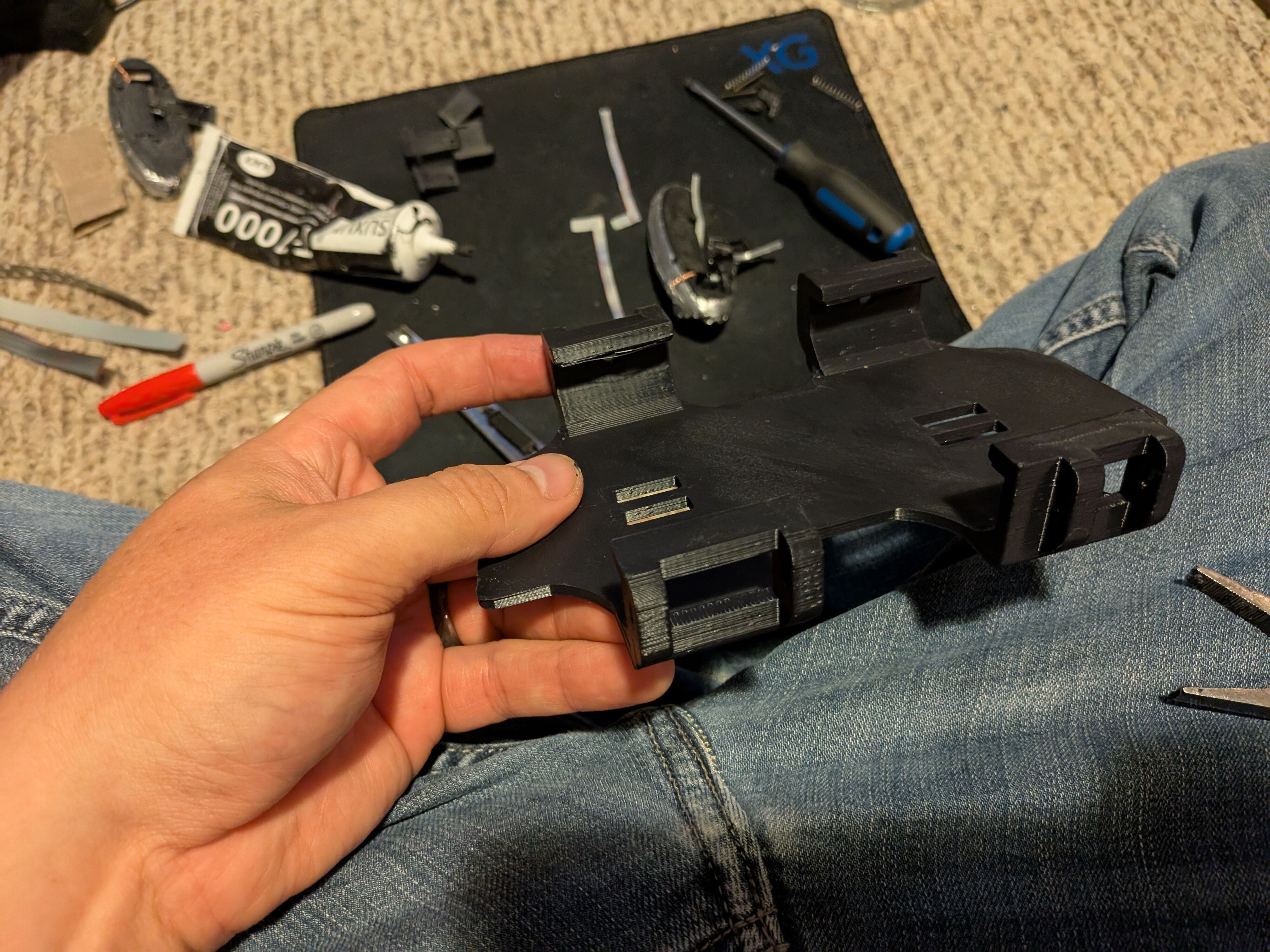 Sony Playstation Vita 1000 OLED Triggers 3D print model_9