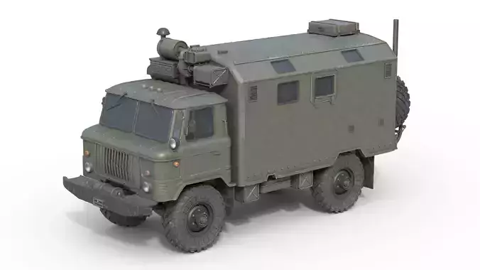 Gaz 66 Military Truck