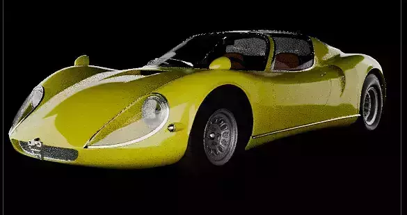 car animation car rendring