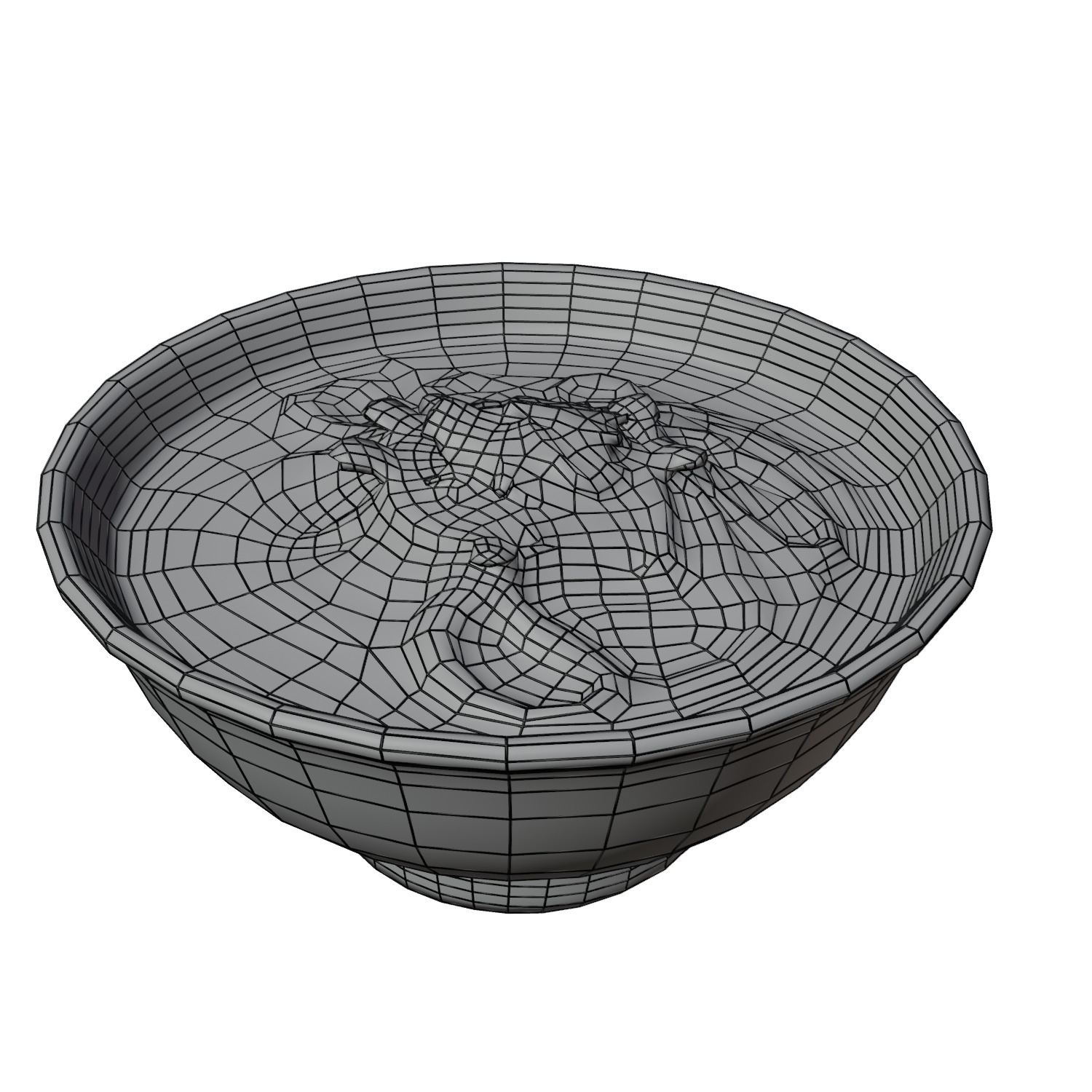 Ramen Asset game Low-poly 3D model_2