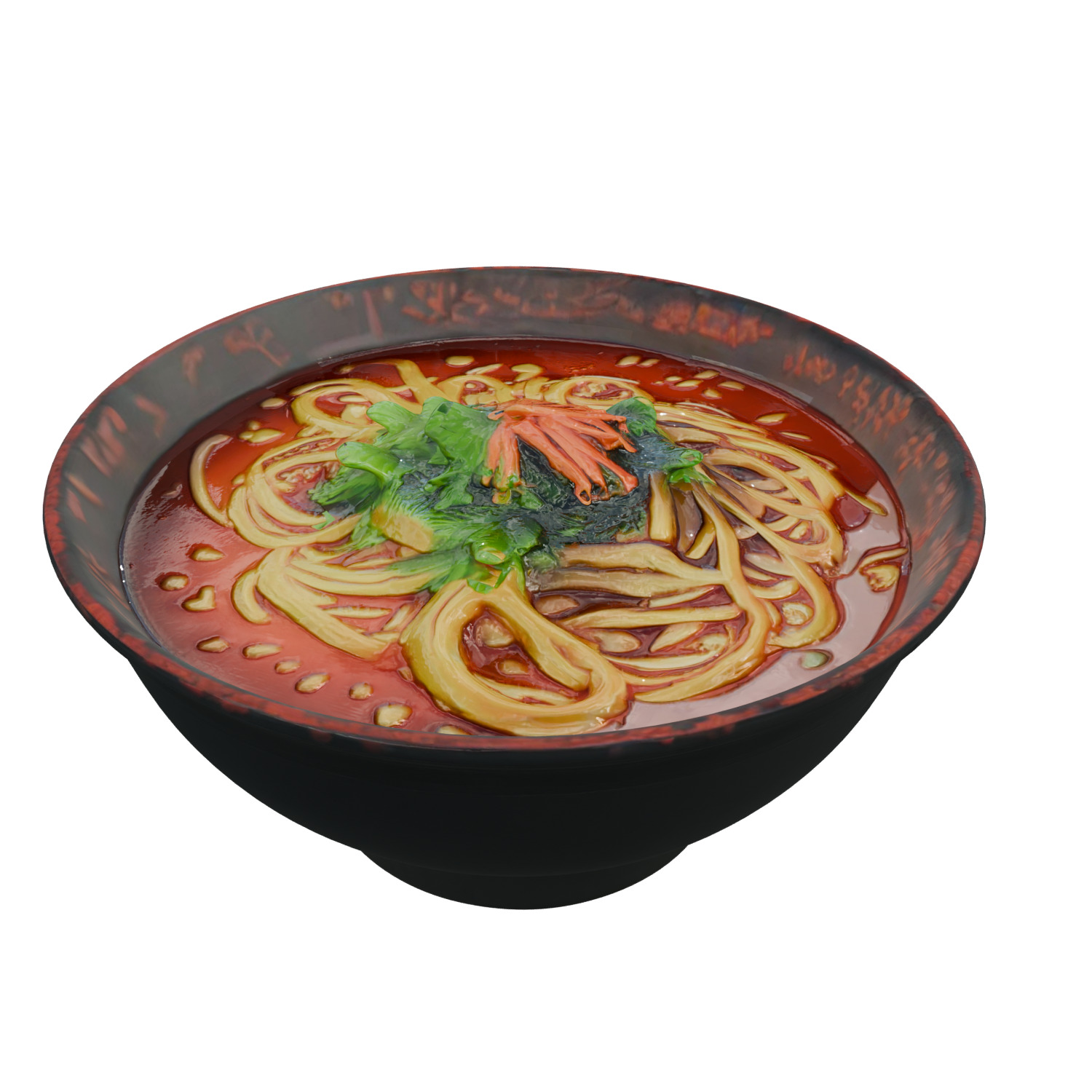 Ramen Asset game Low-poly 3D model_1