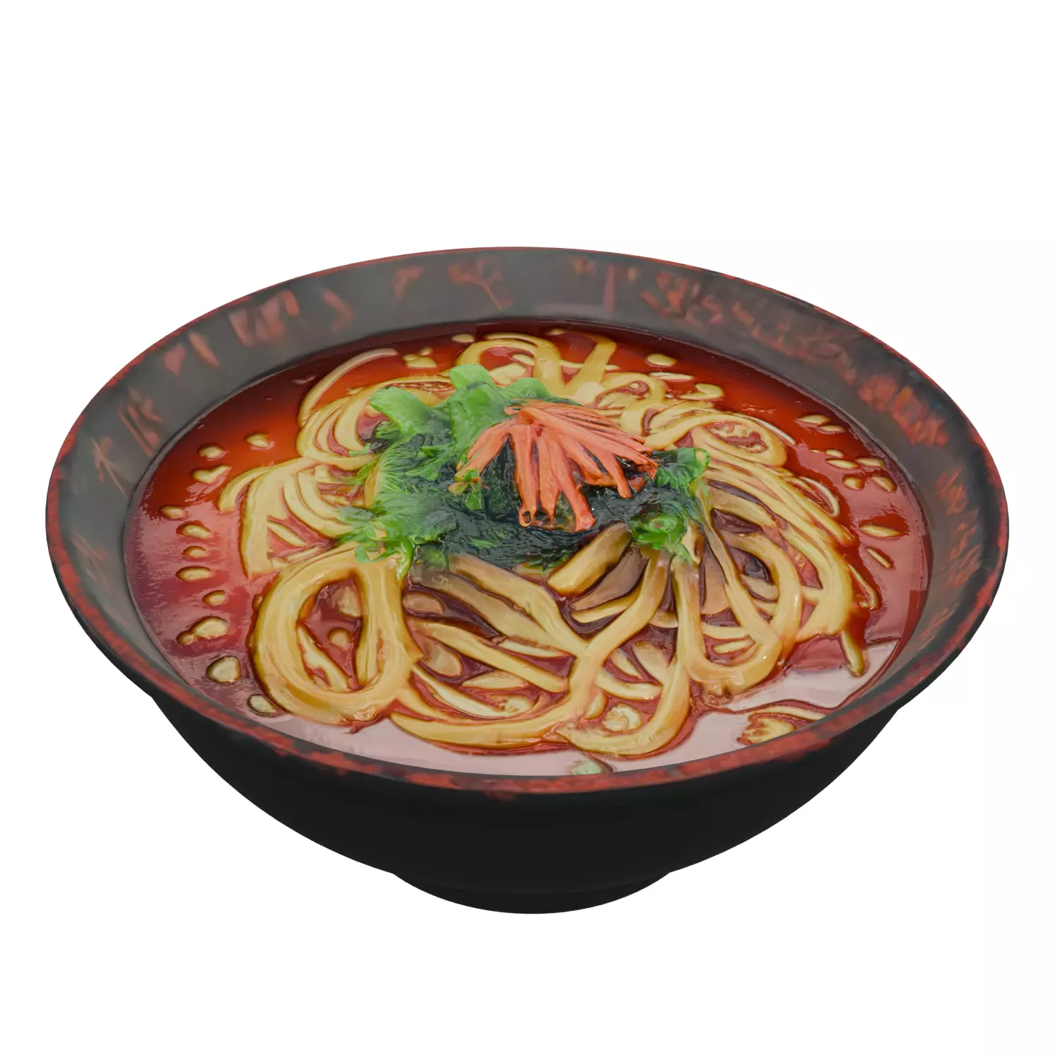 Ramen Asset game Low-poly 3D model_0
