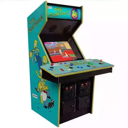 Simpsons Arcade Cabinet Retro