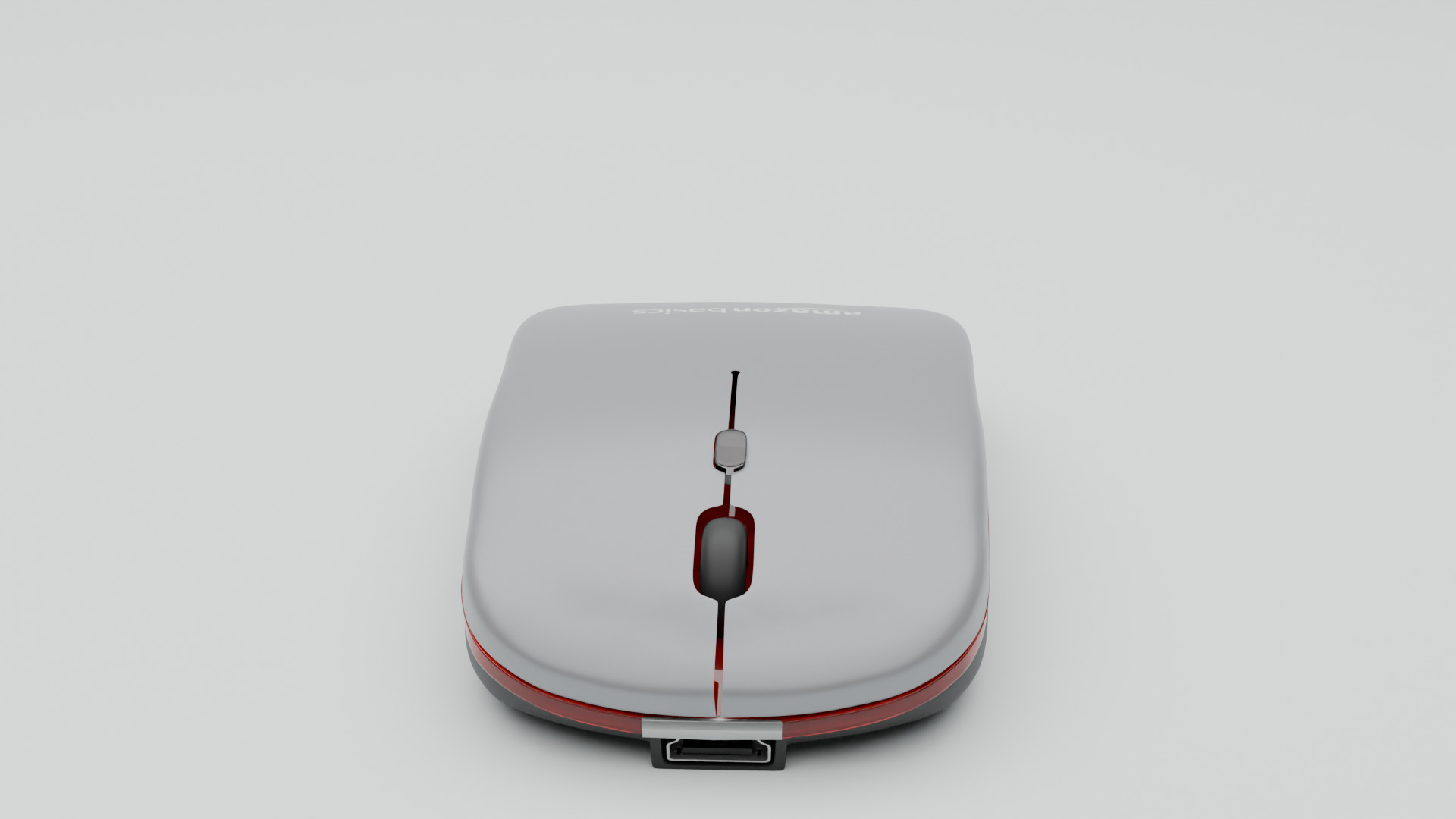 Computer Mouse Low-poly 3D model_1