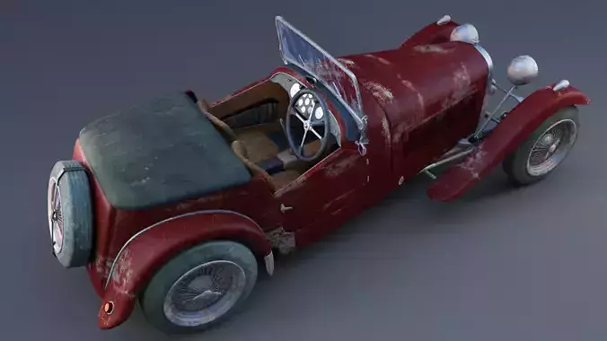 Vintage HRG sports car 1948 