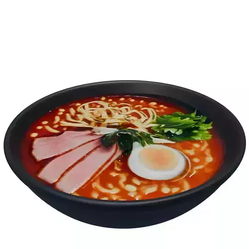Ramen Noodles Egg