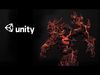 Magma golem low-poly game engine ready 3D model Low-poly 3D model_1
