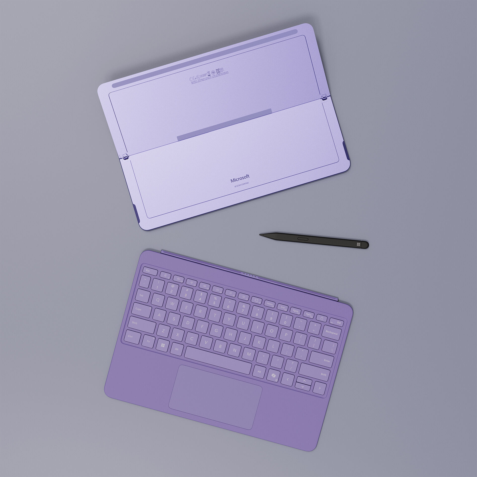 Surface Pro 12 2025 Low-poly 3D model_7