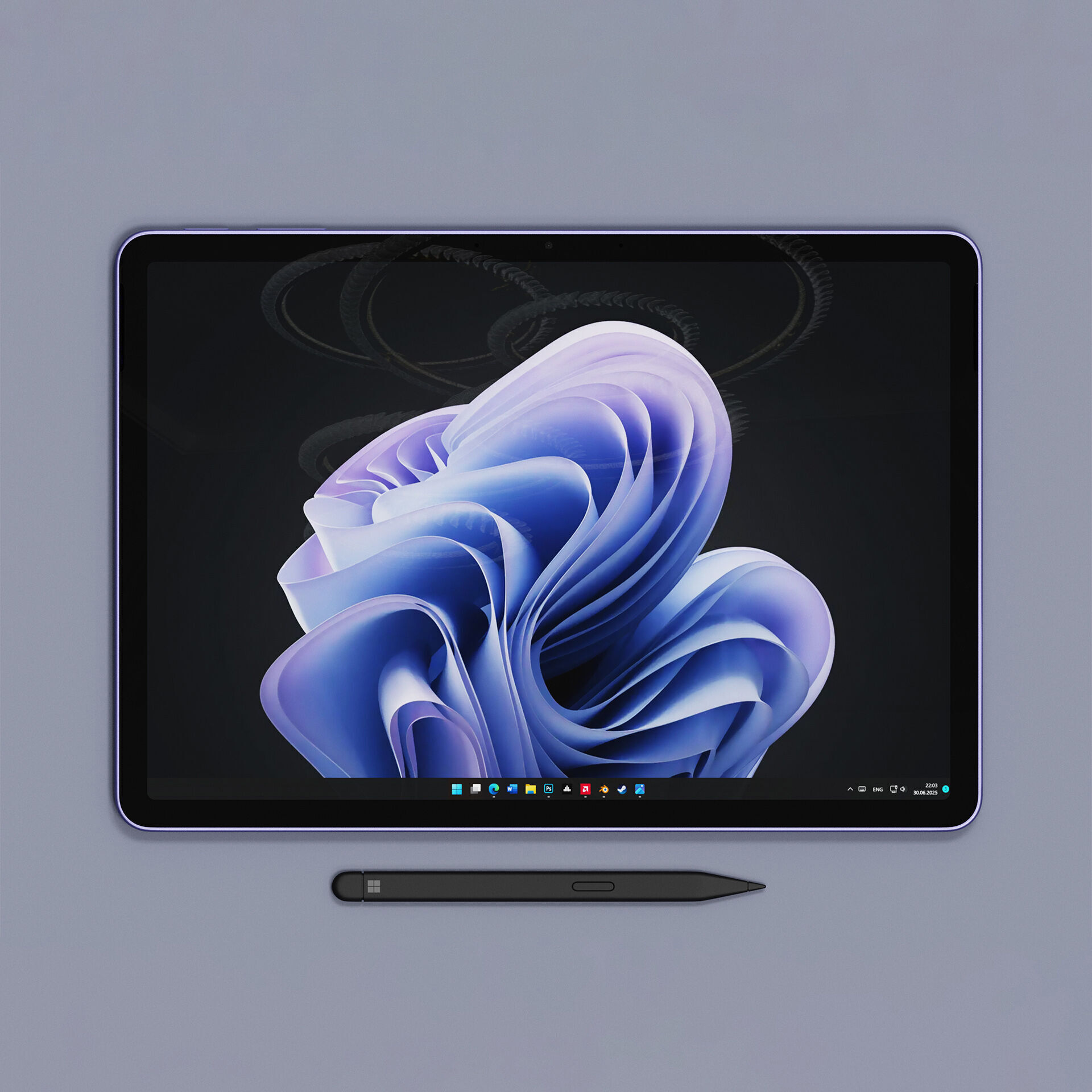 Surface Pro 12 2025 Low-poly 3D model_2