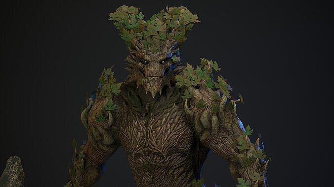 Golem 2 Low-poly 3D model