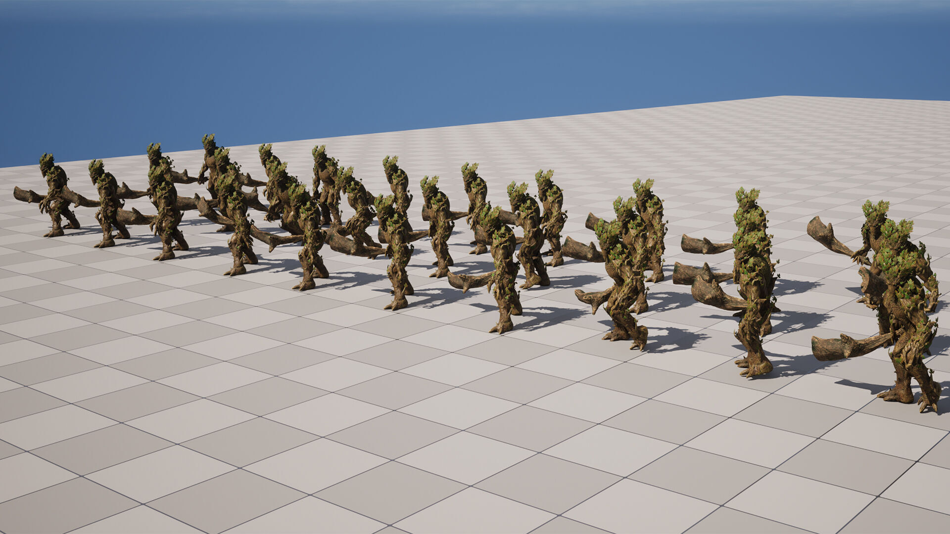 Golem 2 Low-poly 3D model_22