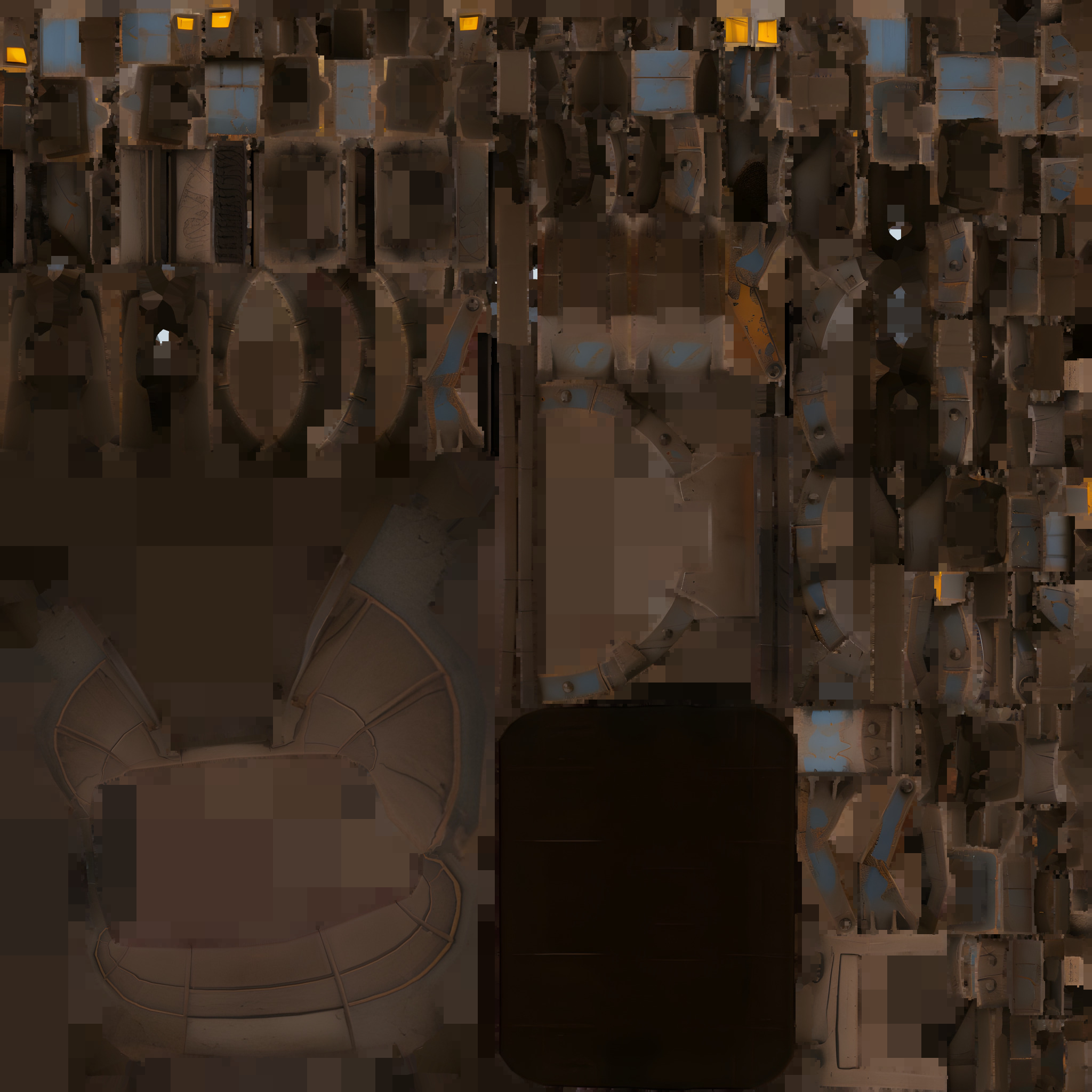 rusty portal 3D model_10