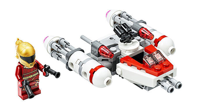 TwindBricks3D - 75263 Resistance Y-wing Microfighter 3D print model