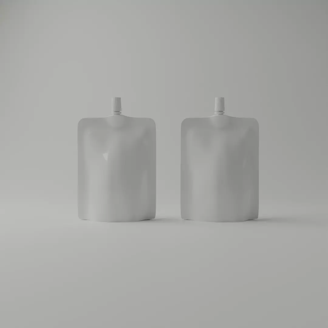 Eau de citron noir Hand and body cleansing gel refill lavatory 3D model_0