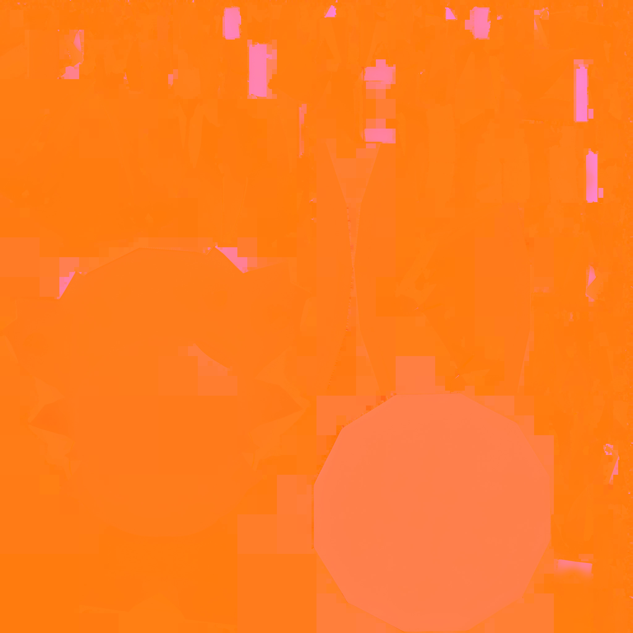 icy crystal portal with stairs 3D model_15