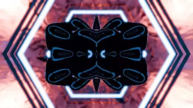 Abstract Alien Animation