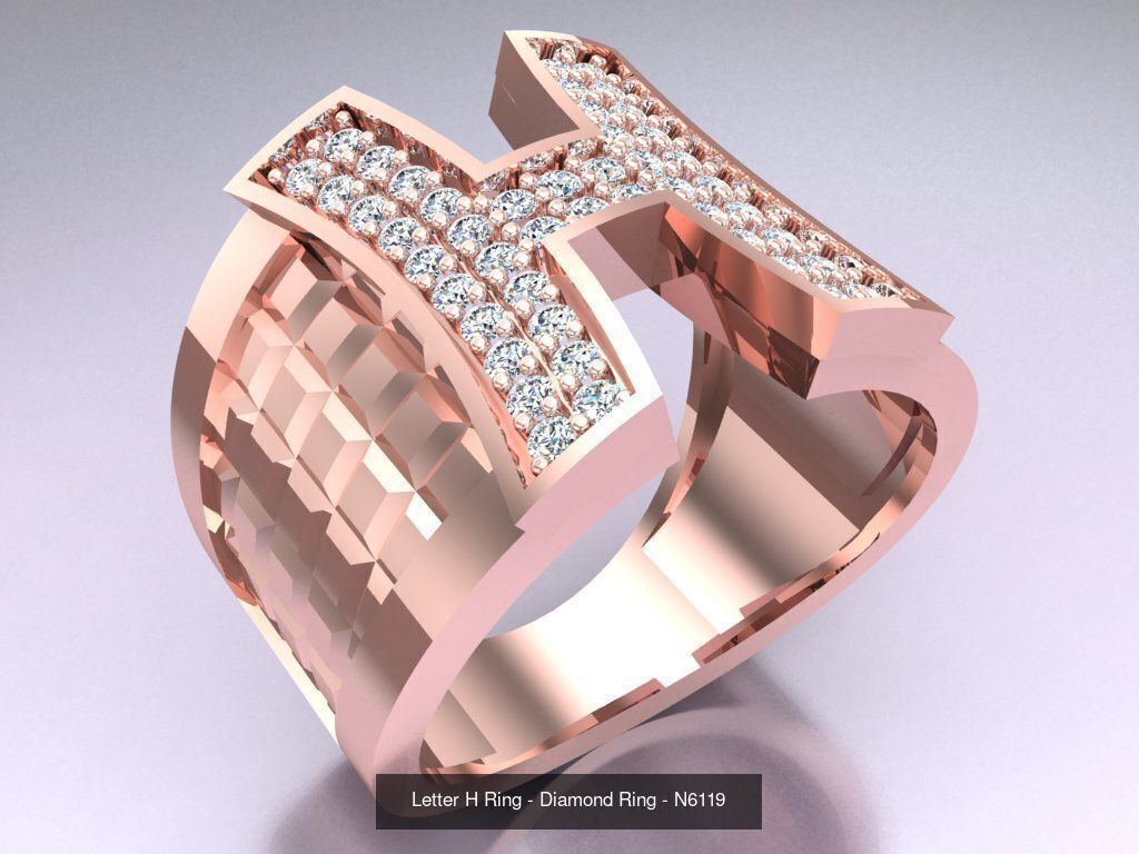 Collection 3d Ring Jewellery - 100 Womens Rings N20 _108