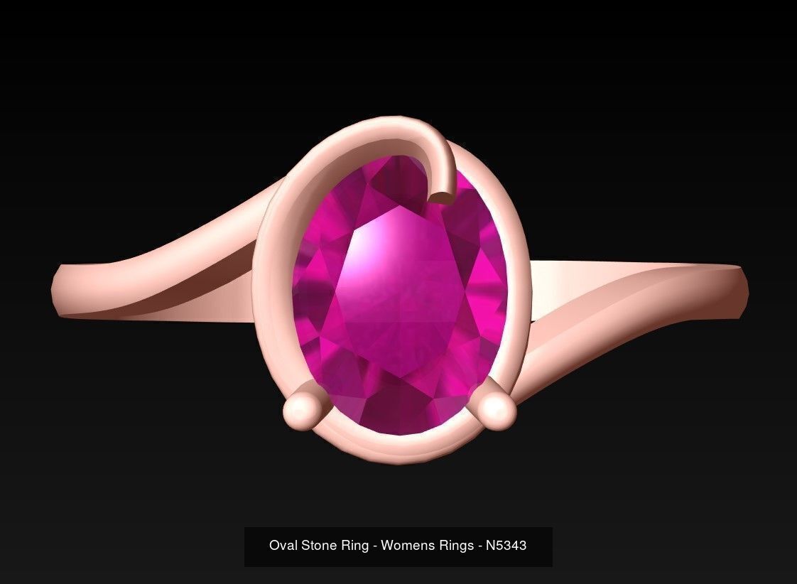 Collection 3d Ring Jewellery - 100 Womens Rings N20 _63