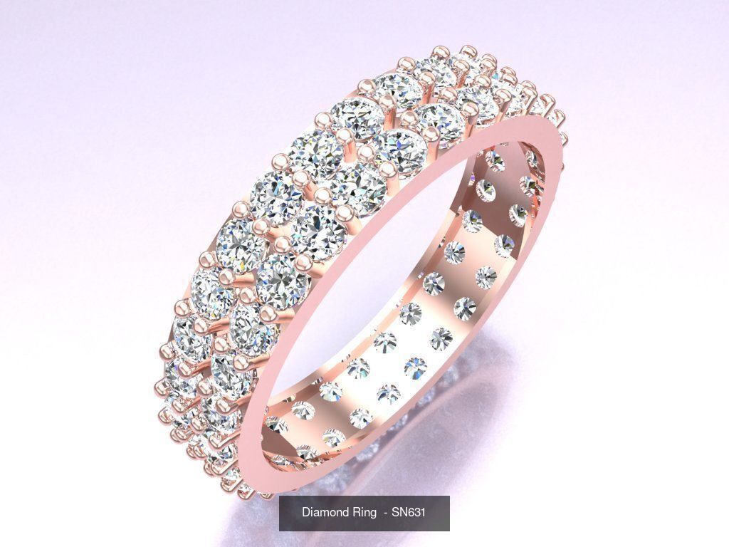 Collection 3d Ring Jewellery - 100 Womens Rings N20 _72