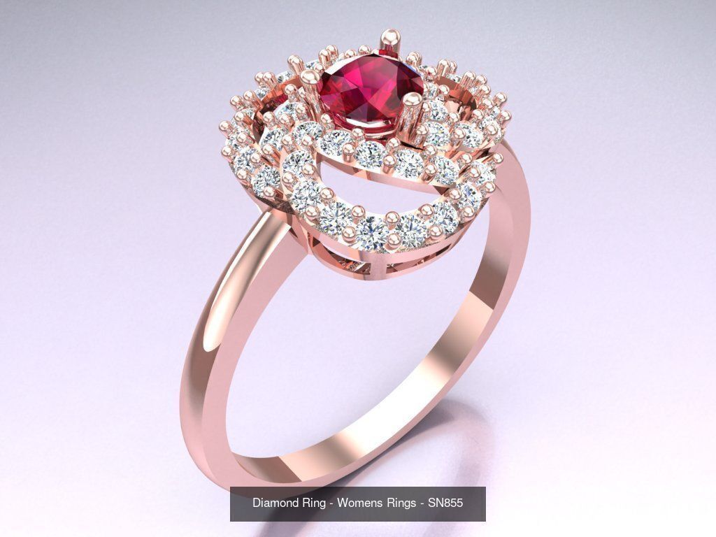 Collection 3d Ring Jewellery - 100 Womens Rings N20 _54