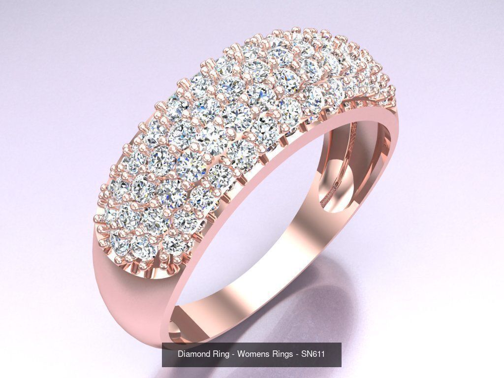 Collection 3d Ring Jewellery - 100 Womens Rings N20 _77