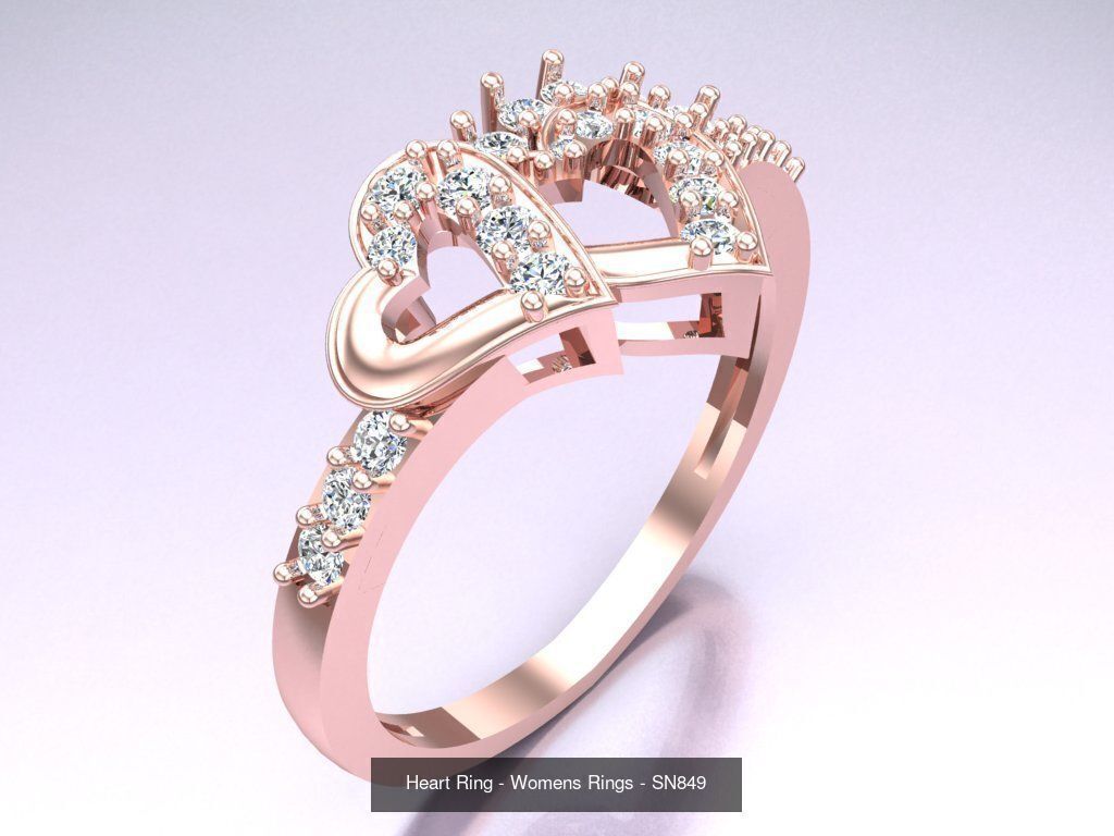 Collection 3d Ring Jewellery - 100 Womens Rings N20 _53