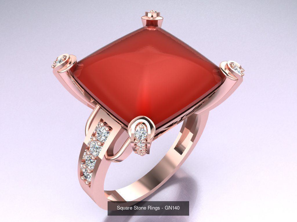 Collection 3d Ring Jewellery - 100 Womens Rings N20 _101