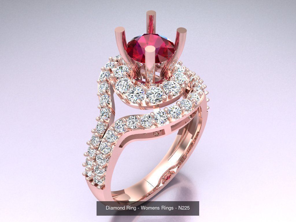 Collection 3d Ring Jewellery - 100 Womens Rings N20 _55