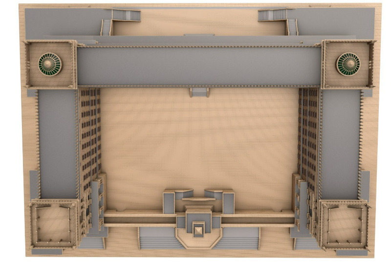 Government House of Baku 3D model_11