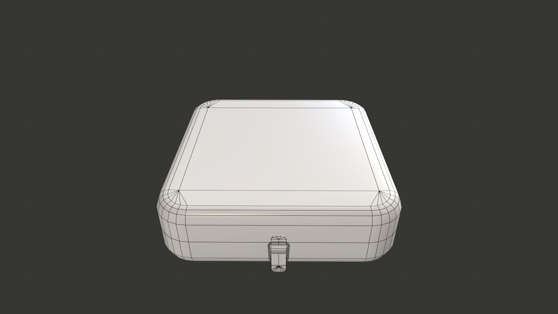 First Aid Box Low-poly 3D model_6