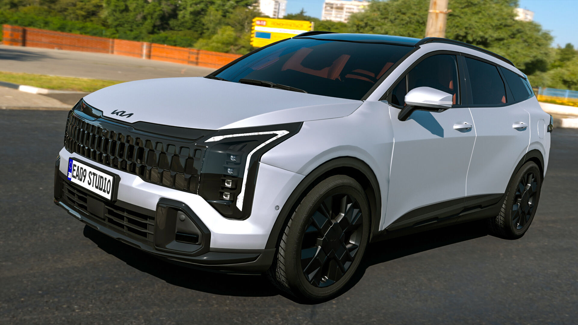 2026 Kia Sportage 3D model_2