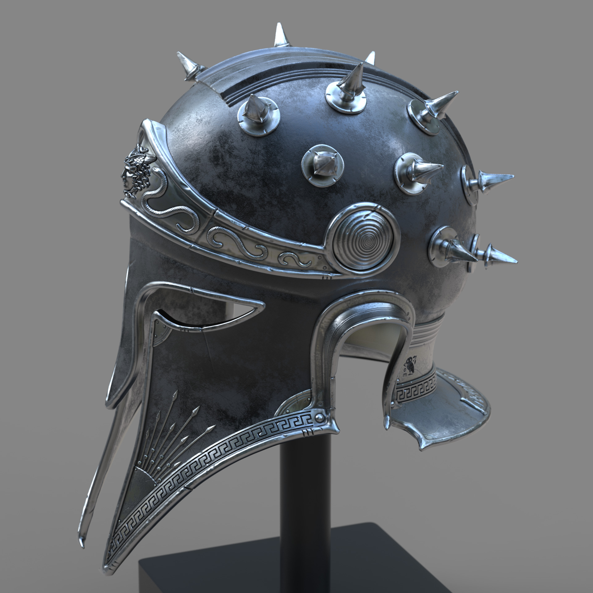 Perseus Helm v1 3D model_8
