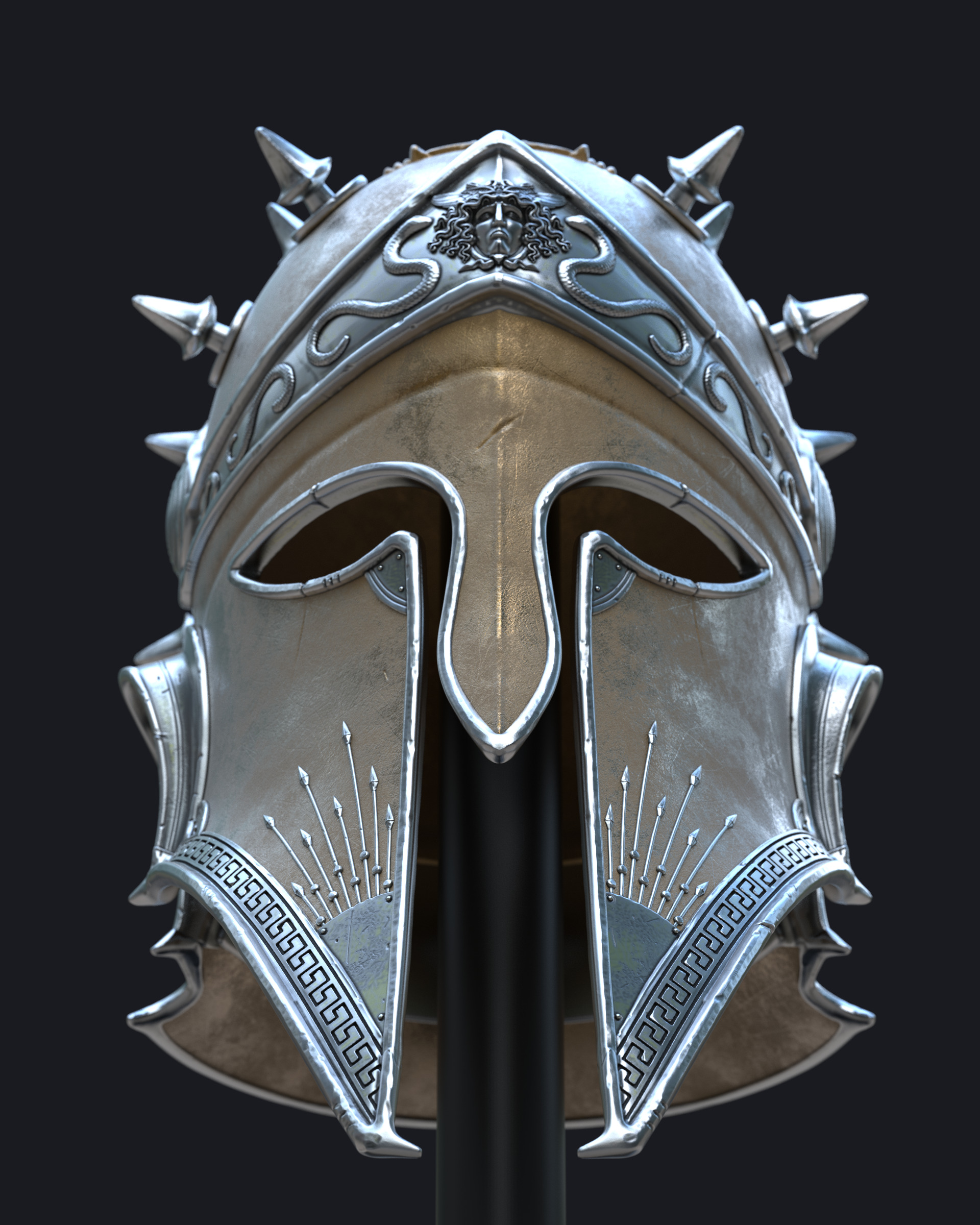 Perseus Helm v1 3D model_5