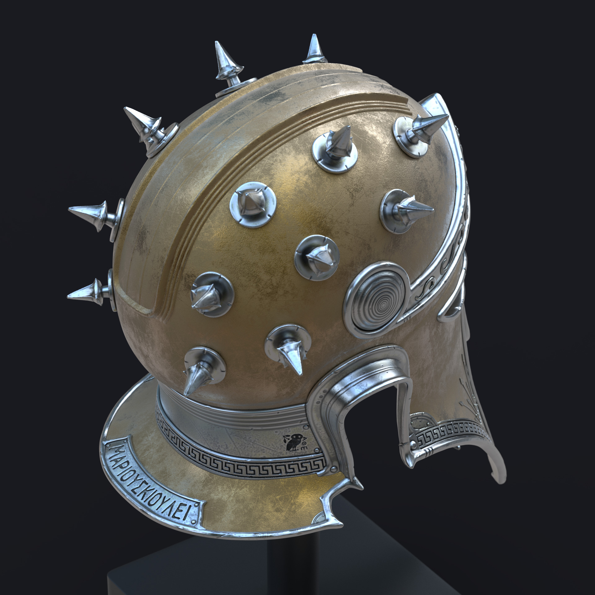 Perseus Helm v1 3D model_7
