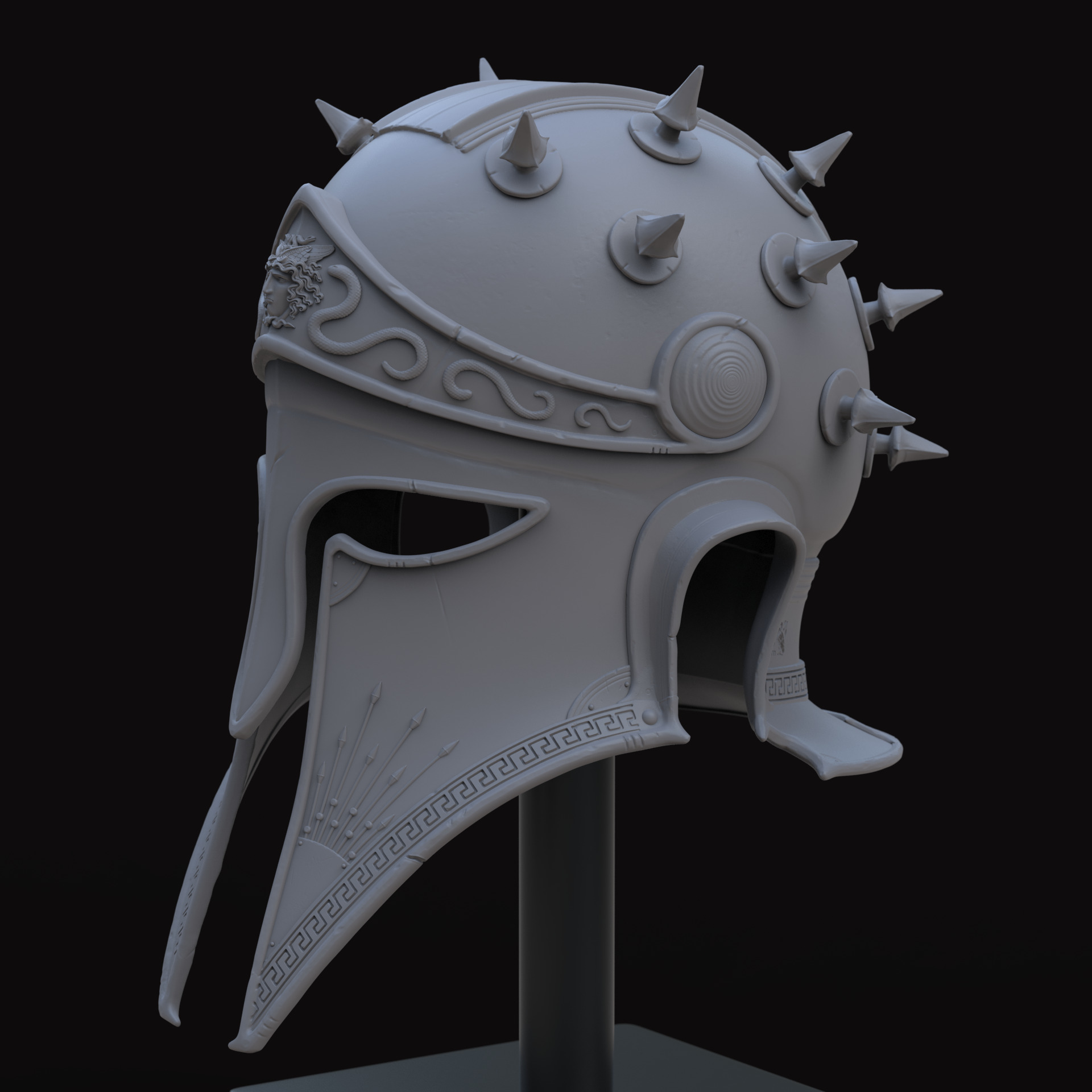 Perseus Helm v1 3D model_14