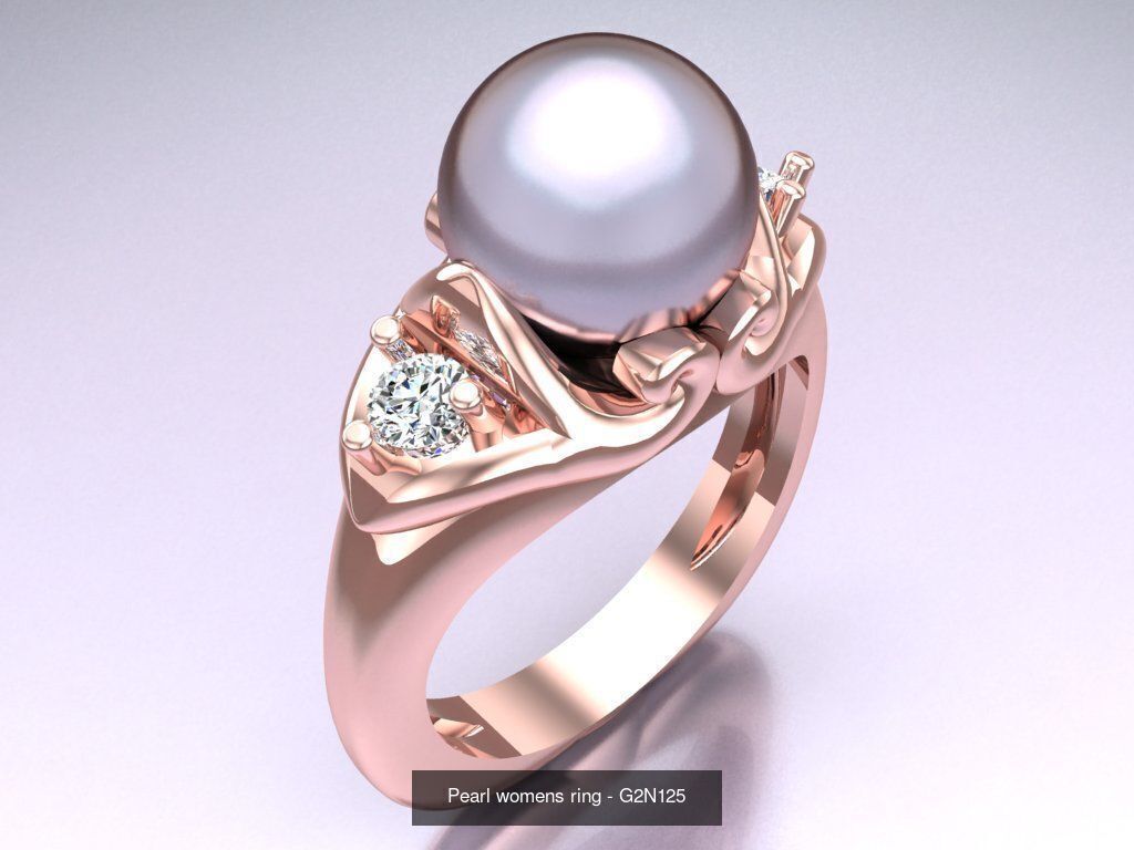 Collection 3d Ring Jewellery - 100 Womens Rings N22 _111