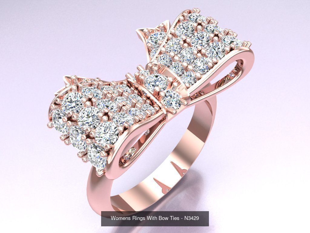 Collection 3d Ring Jewellery - 100 Womens Rings N22 _84