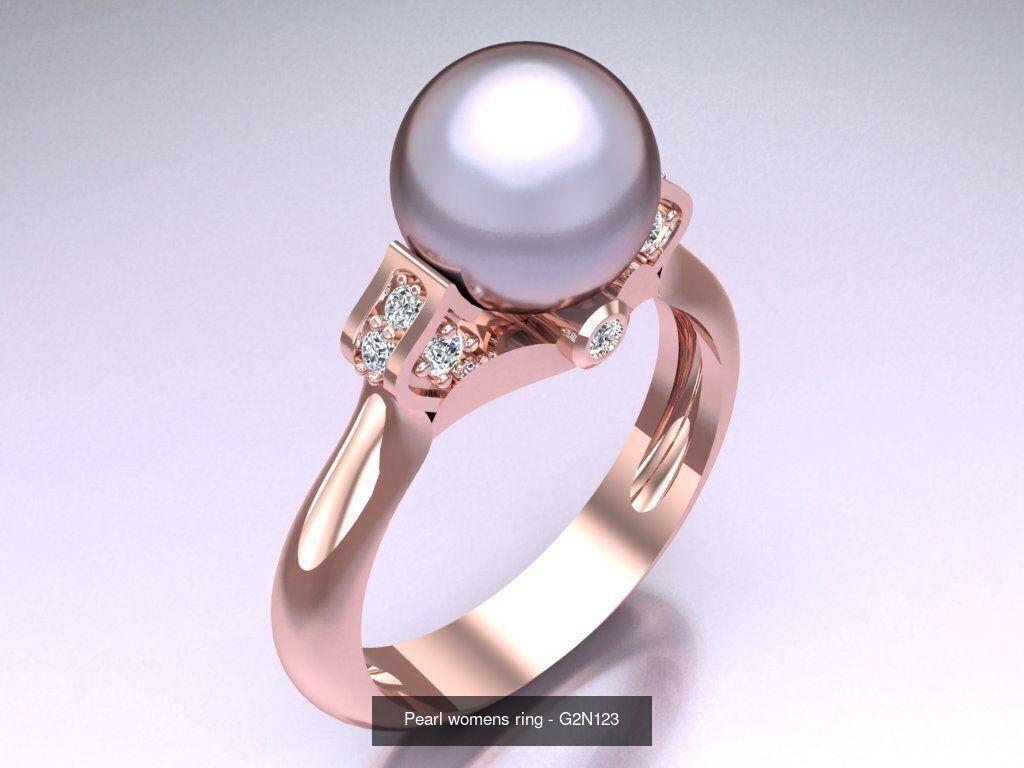 Collection 3d Ring Jewellery - 100 Womens Rings N22 _110