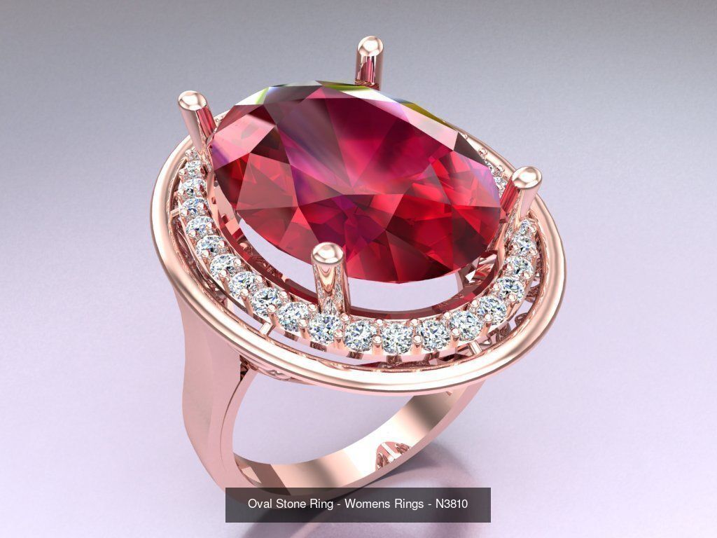 Collection 3d Ring Jewellery - 100 Womens Rings N22 _59