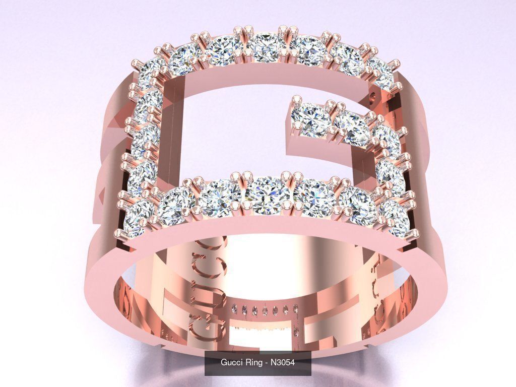 Collection 3d Ring Jewellery - 100 Womens Rings N22 _44