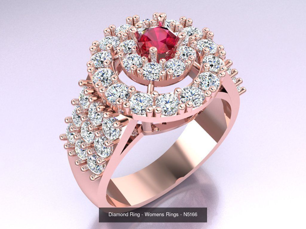 Collection 3d Ring Jewellery - 100 Womens Rings N22 _89