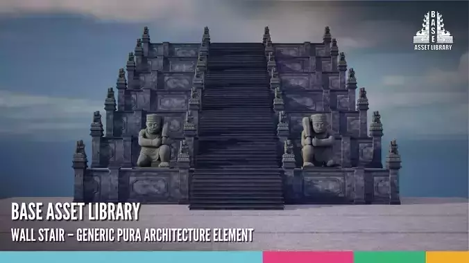 Wall Stair Generic Pura Architecture Element