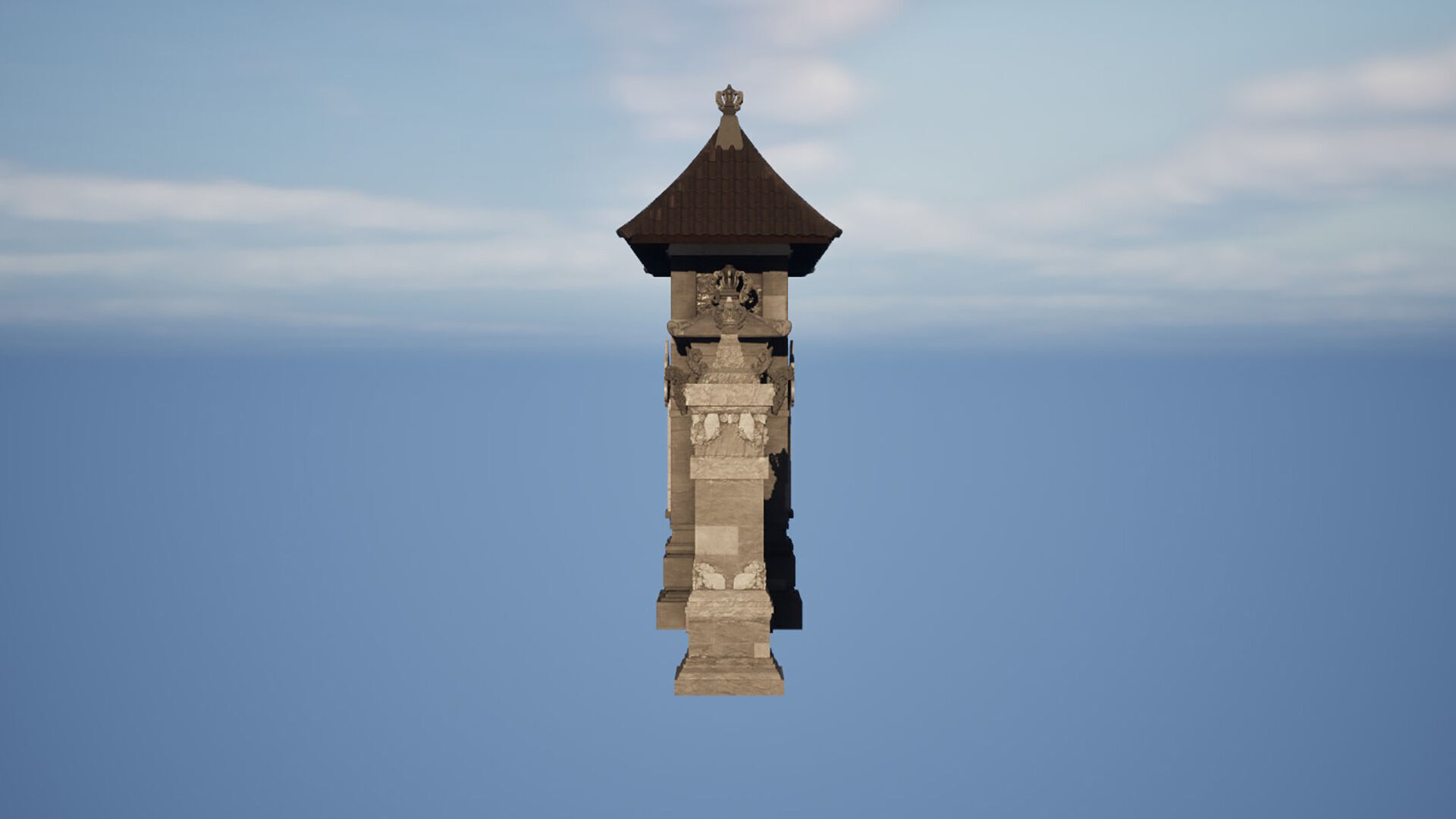 Gapura Wall Bali Generic B Variation 3D model_6