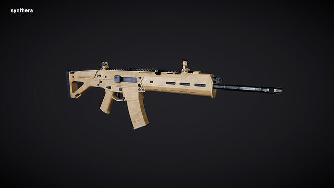 Bushmaster-223 Sand Active 3D model