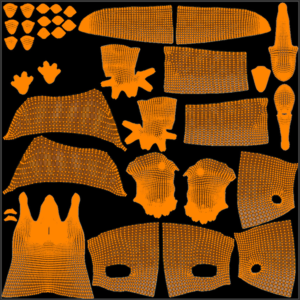 Spinosaurus Rig Low-poly 3D model_23