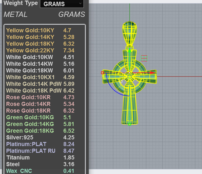 Religious Cross Pendant 3D print model_2